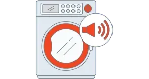 Hałasuje lub wibruje